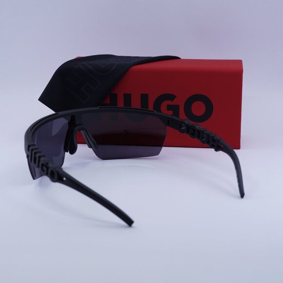 Hugo Boss HG 1284/S 0807 IR Shield Sunglasses - Black/Grey - Picture 6 of 10